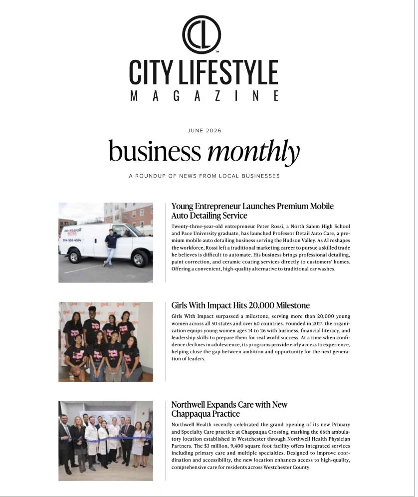 City Lifestyle Magazine print feature on Professor Detail Auto Care